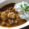 ふわふわ鶏団子のカレーライス（介護食）